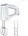 Braun MultiMix 3 - Handmixer mit 2 Zubeh&ouml;rteilen, 550 Watt, Wei&szlig; | 5
