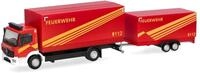 Herpa LKW Modell Mercedes-Benz Atego 13 Planen-LKW im Ma&szlig;stab 1:87 