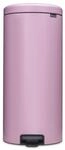 Brabantia NewIcon Tretm&uuml;lleimer, 30L &ndash; Lilac Pink | Gro&szlig;er M&uuml;lleimer mit