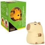 Idena 40386 - LED Nachtlicht Capybara, Lampe aus Silikon mit Farbwechsel und...