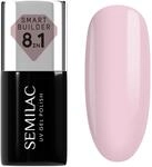 Semilac UV Nagellack Smart Builder 809 Tender Pink 7 ml &ndash; Helles Rosa, 8-in-1