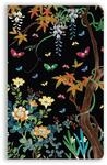 Premium Softcover Notizbuch: Ashmolean Museum, Cloisonn&eacute; K&auml;stchen mit Blumen...
