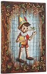 Carlo Collodi, Pinocchio (Fairy Tale Collection) Mini Unlined Hardcover Journal