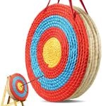 VEVOR Stroh-Zielscheiben f&uuml;r Bogenschie&szlig;en, 50,8 cm, rund, f&uuml;r den Hinterhof,