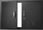 VEVOR Grill-Zugangst&uuml;r, 762 x 533 x 46 mm, Doppelte Au&szlig;enk&uuml;chent&uuml;r,