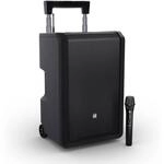LD Systems ANNY 10 HHD - Mobiler Bluetooth PA-Lautsprecher mit Akku | Mixer und...