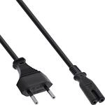 InLine 16654Q Netzkabel, Netzstecker CEE7/16 Schweiz auf Euro 8 C7 Stecker,...