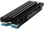 SilverStone Technology TP07, Flaches ultrad&uuml;nnes M.2 SSD K&uuml;hlkit aus