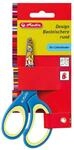 herlitz Bastelschere f&uuml;r Linksh&auml;nder, abgerundete Scherenbl&auml;tter mit buntem...