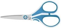 Wedo 9755010 Edelstahlschere Cut-it (13 cm geb&uuml;rstet, Spezialschliff...