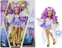 Mirror Mi Luna Skye Modepuppe - Vertr&auml;umt, 15+ Gelenke | R&uuml;schen-Kleid mit...