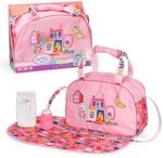 BABY Born Wickeltasche mit Zubeh&ouml;r | Wickelunterlage, Windel, Fl&auml;schchen,