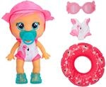 CRY BABIES Fun N' Sun Fancy | Wassertaugliche interaktive Puppe, die echte Tr&auml;nen
