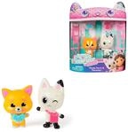 DREAMWORKS GABBY'S DOLLHOUSE: DER FILM - Panda Pf&ouml;tchen & Leopold Figuren-Set,...