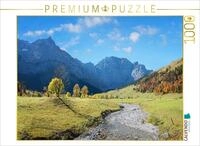 CALVENDO Puzzle Ri&szlig;bach in der Eng | 1000 Teile Lege-Gr&ouml;&szlig;e 64 x 48 cm...