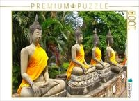 CALVENDO Puzzle Ayutthaya, Thailand | 1000 Teile Lege-Gr&ouml;&szlig;e 64 x 48 cm Foto-Puzzle