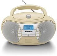 Karcher RR 5025-H - tragbares Radio mit CD-Player, UKW, AUX-In, Boombox | Stereo