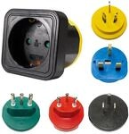 as - Schwabe Weltreiseadapter - Universal-Reiseadapter mit 5 leicht wechselbaren
