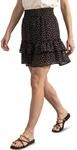 Street One Damen Knielanger Chiffonrock mit Print