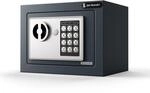 Jan Nowak Elektronischer Tresor, Safe mit Zahlenschloss, 23 x 17 x 17 cm |...