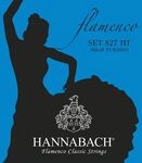 Hannabach 827 High Tension Flamenco Classic Saiten Konzertgitarre blau