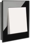 Opus 512.301.01, schwarz FUSION G-Rahmen 1-f, sw Glas