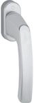 Hoppe 10774659 Fenstergriff LI&Egrave;GE-verdeckt geschraubt, 7x40, Silber eloxiert,