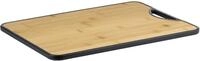 alpina Doppelseitiges Schneidebrett Bambus und Kunststoff Schneidebrett 38 x 28 cm -