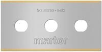 MARTOR 500x Industrieklinge extra stark, TiN, rostfrei, 4-fach |...