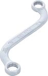 BGS 30742 | S-Form Doppel-Ringschl&uuml;ssel Zw&ouml;lfkant | SW 12 x 13 mm