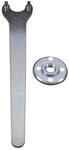 KWB Aggresso-Flex Zweiloch-Schl&uuml;ssel mit Spannmutter, Winkelschleifer, Made in