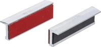BGS 6798 | Schraubstock-Schutzbacken | Aluminium | Breite 100 mm | 2-tlg. | mit