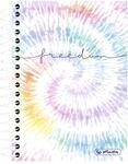 Herlitz Spiral-Notizbuch A6, kariert, 200 Blatt, Motiv: New Batic Freedom