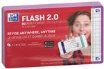 Oxford Flash 2.0 Flashcards A7 75x125mm Kariert 5mm Hell Lila 80 St&uuml;ck