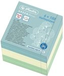 Herlitz 50033430 Haftnotizblock, 75 x 75 mm, 600 Blatt, Serie Motiv: GREENline,...