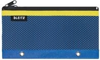 Leitz Urban Chic Federm&auml;ppchen mit 2 F&auml;chern, Integrierte &Ouml;sen, Blau,...