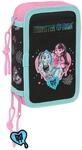 MONSTER HIGH Schulm&auml;ppchen mit 37 Utensilien, Kinderm&auml;ppchen, ideal f&uuml;r Kinder von