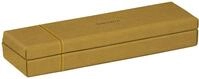 Rhodia 194507C Stiftetui 21x5,5x3cm Kunstleder Gold