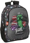 Minecraft Graffiti Schulrucksack f&uuml;r Kinder, ideal f&uuml;r Kinder verschiedener
