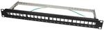 LogiLink Professional NK4042 Keystone Patchpanel/Verteilerfeld f?r 24 Buchsen,