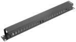 LANBERG Kabelorganizer METALICO 1U Typ A Rack 19 Schwarz