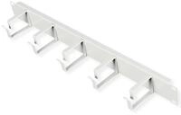 ROLINE 19-Zoll Rangierpanel 1 HE, 40x60mm grau