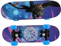 Joy Toy Dragons Mini Skateboard aus Holz 43x12x8 cm