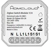 Zigbee Schaltermodul 1 Kanal