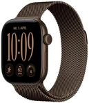 Apple Watch Series 12 GPS, 42 mm Aluminiumgeh&auml;use Dunkelbronze | Smartwatch,