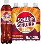 SCHWIPSCHWAP ohne Zucker &ndash; Koffeinhaltiges Cola-Erfrischungsgetr&auml;nk mit Orange in