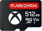 SANDISK microSD-Karte f&uuml;r ROG Xbox Ally (X) 512 GB, offiziell Xbox-lizenziert