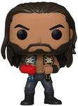 POP Funko WWE: Roman Reigns with Belts | Offizielles Sport Merch - Vinyl Sammelfigur