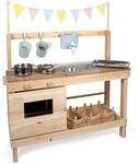 small Foot Matschk&uuml;che und Kaufladen aus Vollholz,...