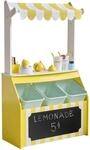 Teamson Kids Lemonade-Stand Holzspielset mit Zubeh&ouml;r &ndash; Sunny Citrus | F&uuml;r